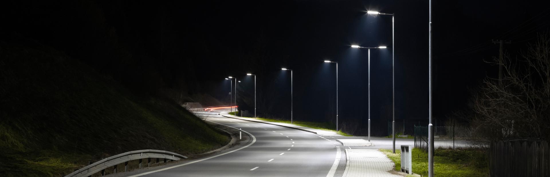 #2 Oświetlenie drogowe w nocy